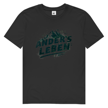 Herren Premium Bio T-Shirt Logo AndersLeben