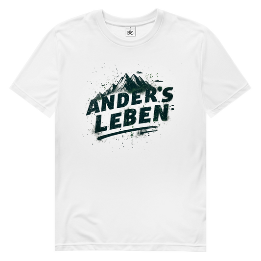 Herren Premium Bio T-Shirt Logo AndersLeben