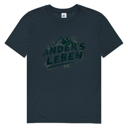 Herren Premium Bio T-Shirt Logo AndersLeben