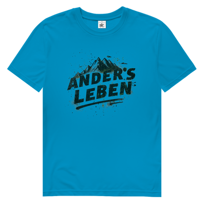 Herren Premium Bio T-Shirt Logo AndersLeben
