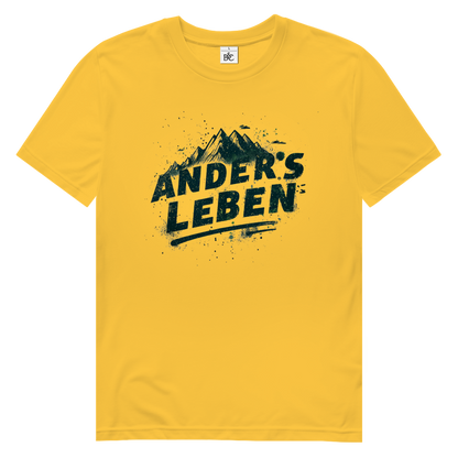 Herren Premium Bio T-Shirt Logo AndersLeben
