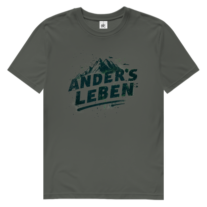 Herren Premium Bio T-Shirt Logo AndersLeben