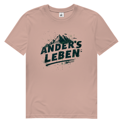 Herren Premium Bio T-Shirt Logo AndersLeben