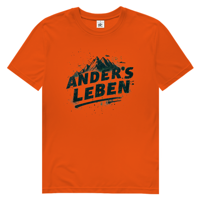 Herren Premium Bio T-Shirt Logo AndersLeben