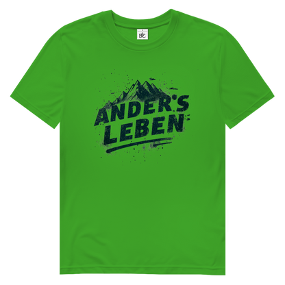Herren Premium Bio T-Shirt Logo AndersLeben