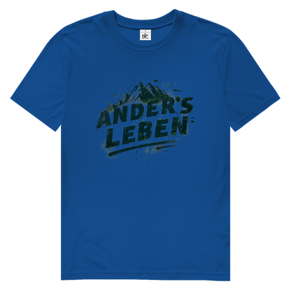 Herren Premium Bio T-Shirt Logo AndersLeben