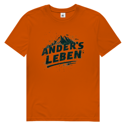 Herren Premium Bio T-Shirt Logo AndersLeben