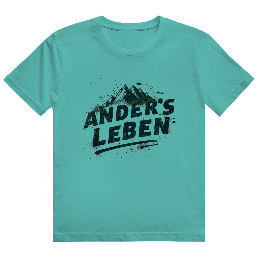 Herren Heavy Cotton T-Shirt Logo AndersLeben