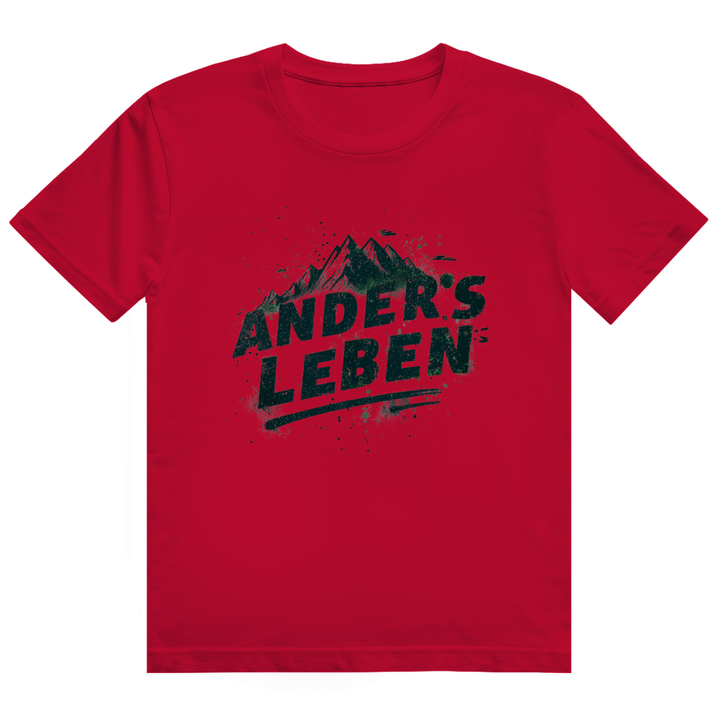 Herren Heavy Cotton T-Shirt Logo AndersLeben