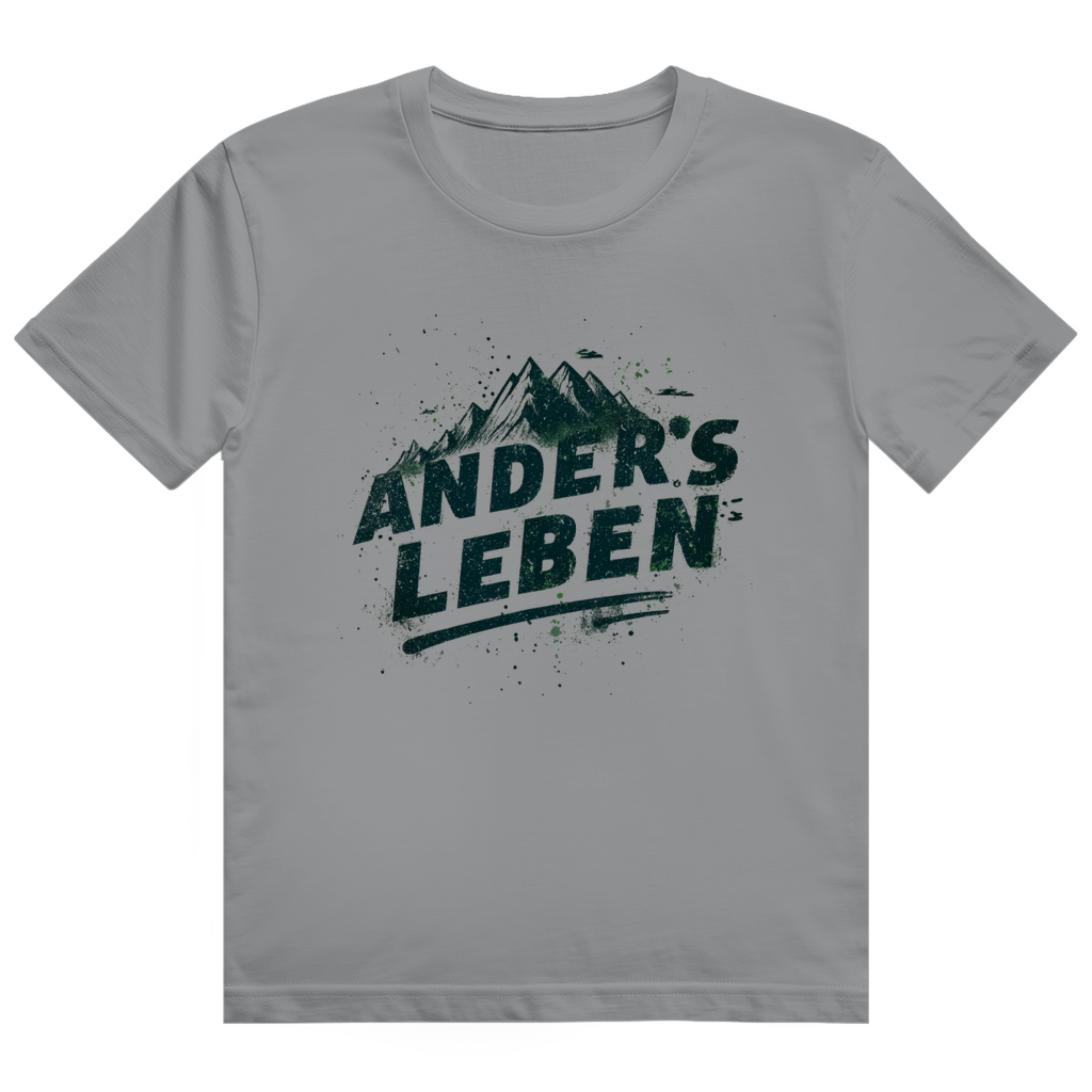 Herren Heavy Cotton T-Shirt Logo AndersLeben