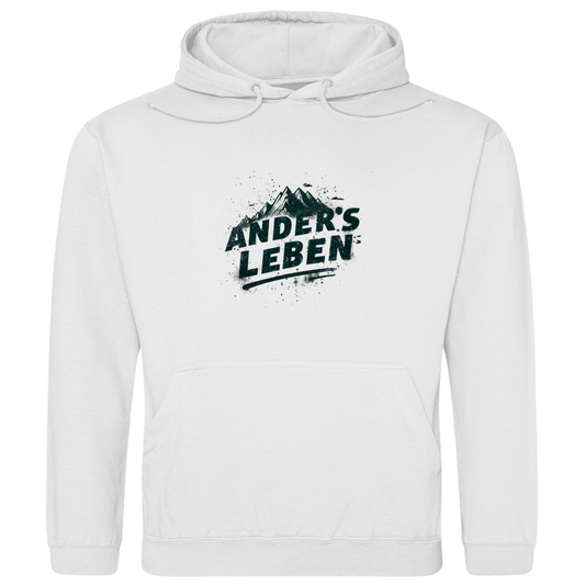 Herren Hoodie Logo AndersLeben