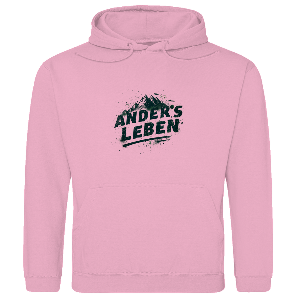 Herren Hoodie Logo AndersLeben