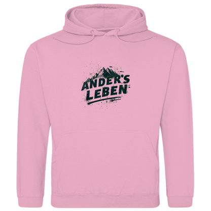 Herren Hoodie Logo AndersLeben