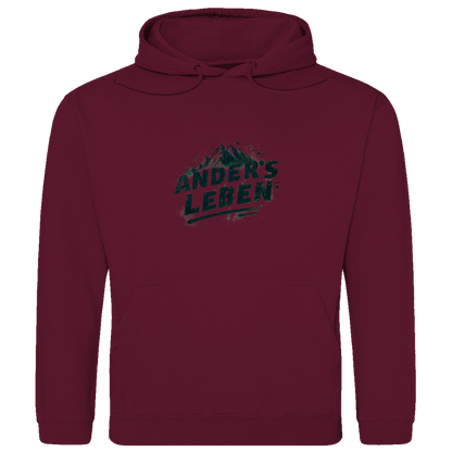 Herren Hoodie Logo AndersLeben
