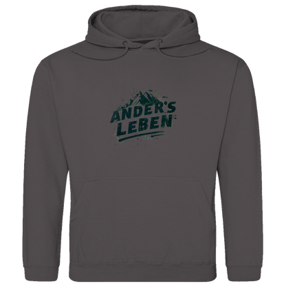 Herren Hoodie Logo AndersLeben