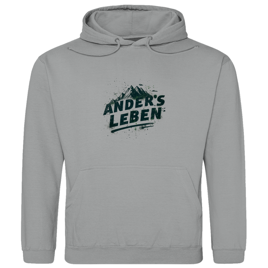 Herren Hoodie Logo AndersLeben