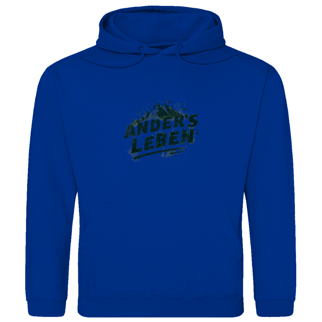 Herren Hoodie Logo AndersLeben